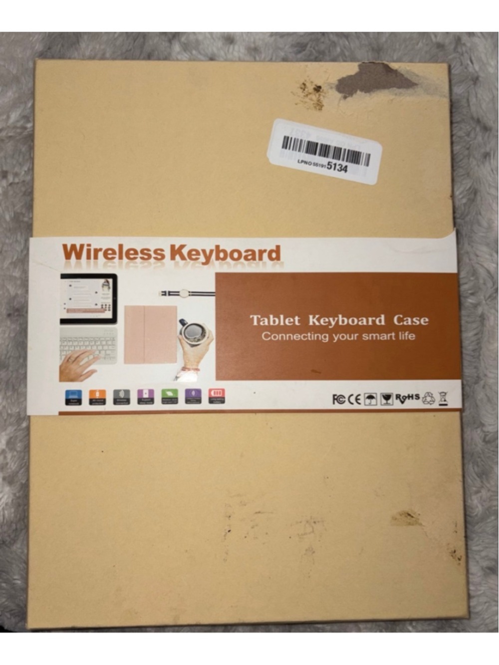Unbranded Wireless Keyboard Tablet Case